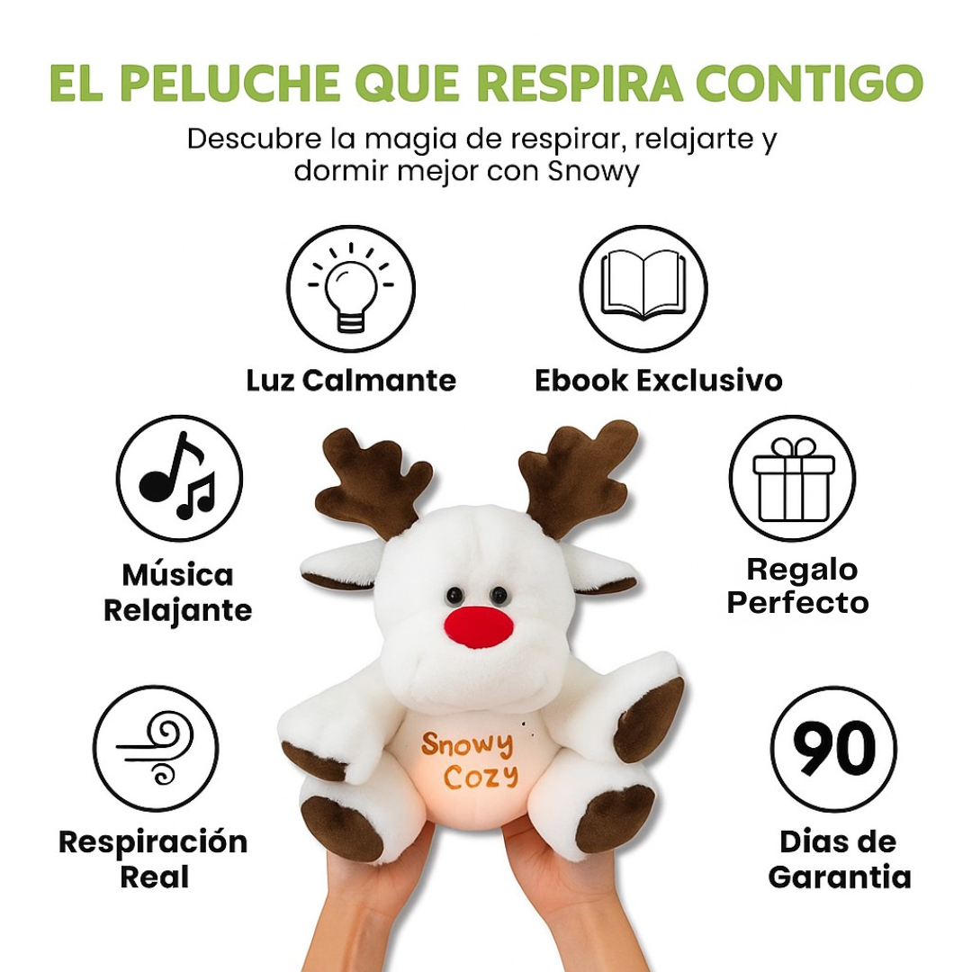 Peluche que respira para calmar la ansiedad